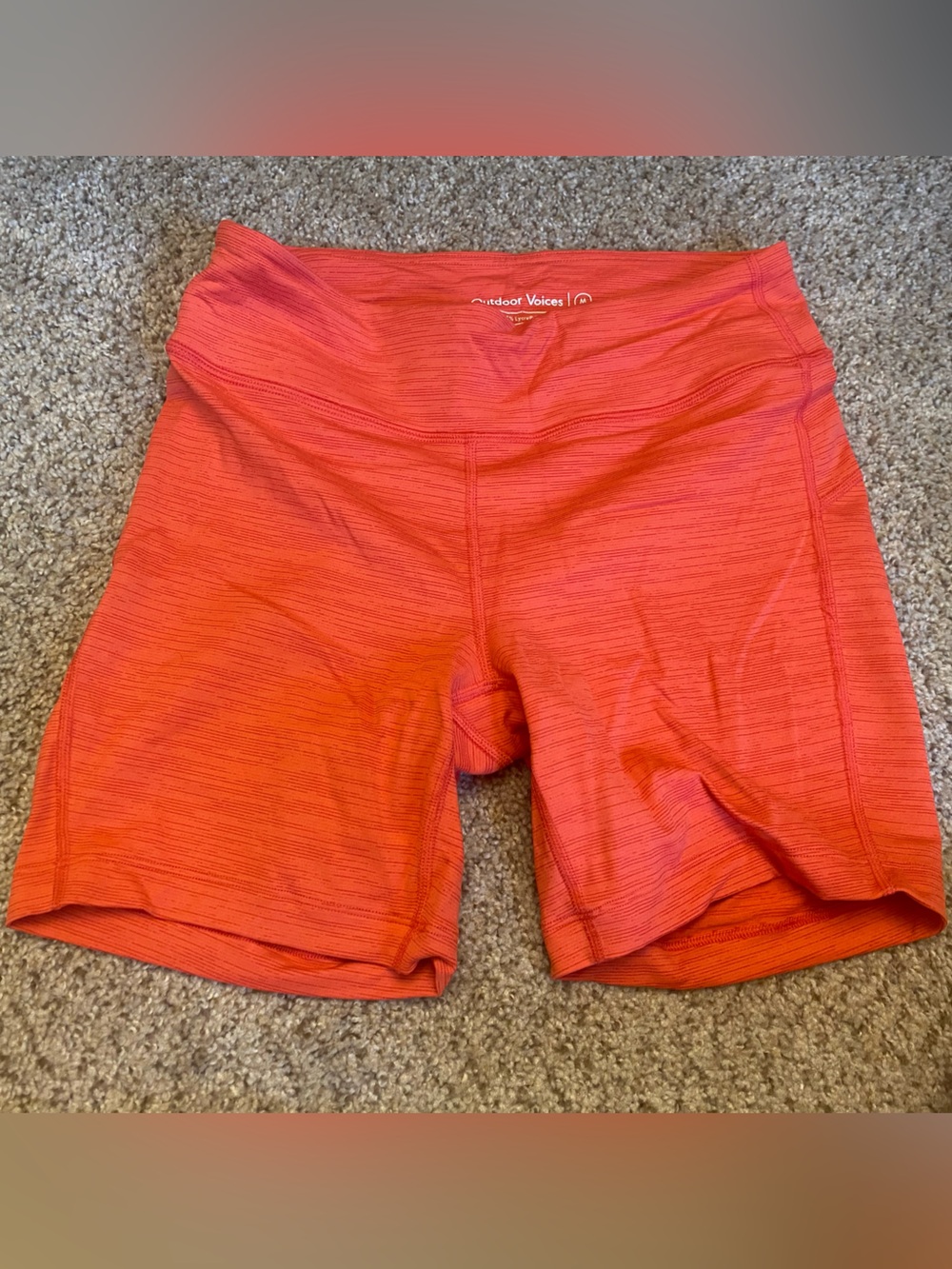 Outdoor voice biker shorts